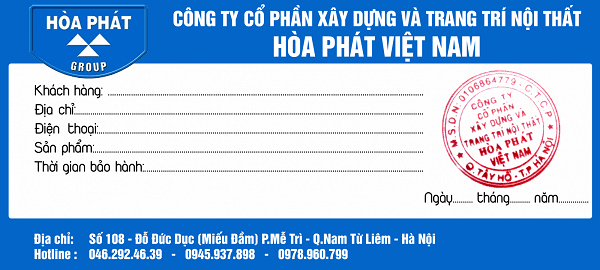 tem bảo hành sản phẩm